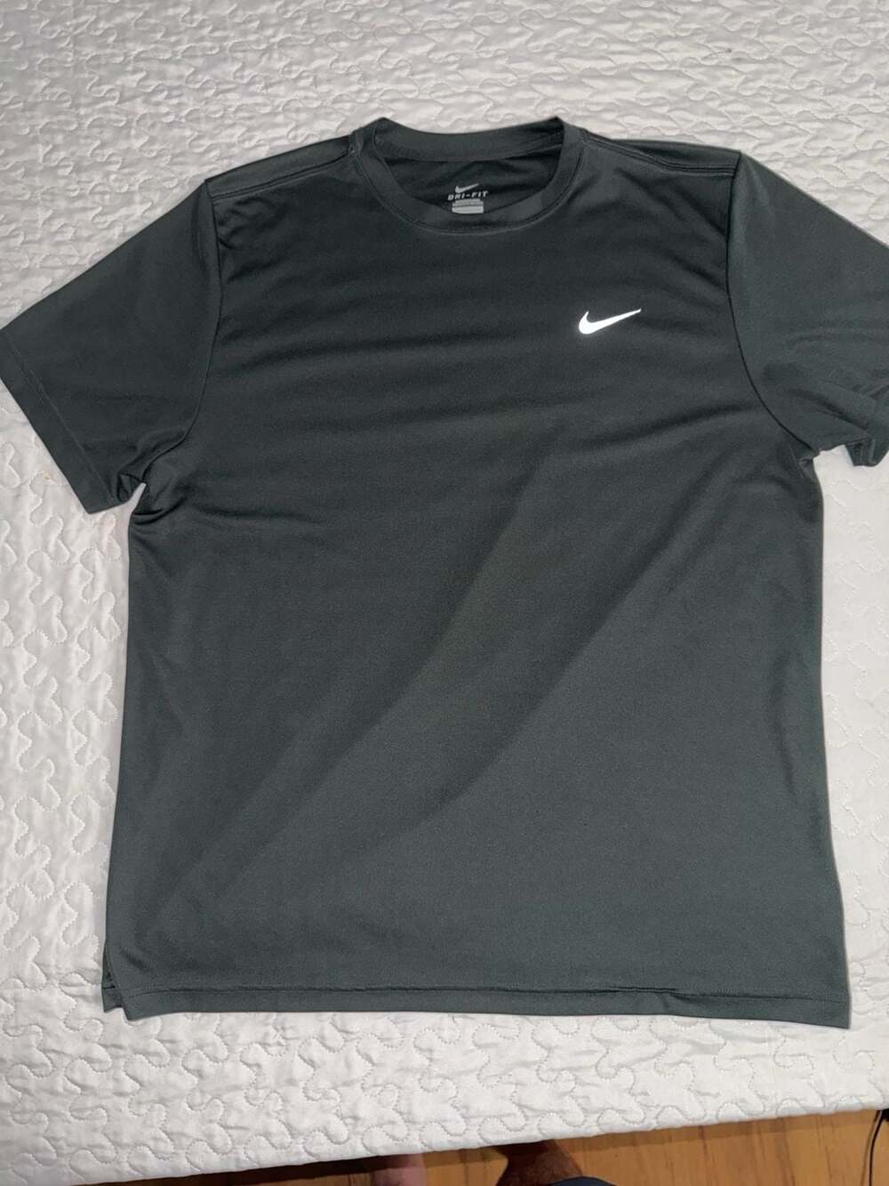 Nike Dri-Fit T-Shirt Size XL Dark Gray Athletic